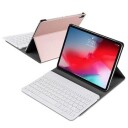 Ultra-Slim iPad Pro 11 2022/2021/2020/2018 Etui med Bluetooth-tastatur Roségull