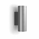 Philips Hue Appear WACA EU wall lantern inox 2x8