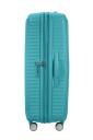 American Tourister Soundbox ekspanderende kabinkoffert 55 cm Turquoise Tonic