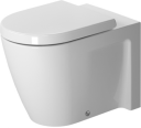 Duravit Starck 2 Gulvstående toalett 370x570 mm, Hvit