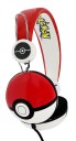 Pokemon On-Ear Headset for barn Maks. 95dB fra 8 år Pokemon Pokeball