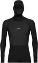 Icebreaker Men's Zoneknit Insulated Long Sleeve Hoodie Sort M Man