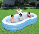 Bestway Big Lagoon Familiebasseng 262x157x46 cm