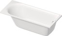 Duravit D-Neo Badekar for innbygging 1600x700 mm, Hvit