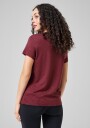 Casall Soft Texture Tee, t-skjørte dame 36 evening rød