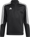 Adidas Tiro23 Club Training Top Y treningsgenser junior 152 BLACK/WHITE