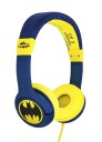 Batman Caped Crusader Headset For Barn Maks. 85dB 3-7 år Blå / Gul