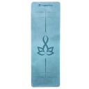 Yogamatte inSPORTline Padvana 183x61x0,4cm - sort/blå