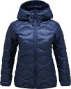 Peak Performance Helium Down Hood Jacket Dame Blue Shadow M