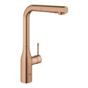 Grohe Essence blandebatteri m. L-kran og hånddusj (warm sunset) 706117113