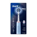 Oral-B Elektrisk tannbørste Pro3 Blue + Extra Sensi Brush Head