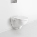 VILLEROY & BOCH O.NOVO TOALETTSETE OG LOKK M/SOFTCLOSE & QUICK RELEASE HVIT ALPIN