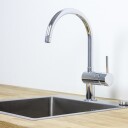 Grohe Minta blandebatteri med C-formet kran (krom)