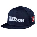 Wilson Tour Flat Brim Hat Navy