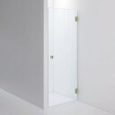 INR Iconic Nordic Rooms Dusjnisje ARC 2 Original Brushed Brass / 80cm Klart Glass