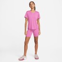 Nike One T-Shirt Dame Cosmic Fuchsia/White S