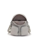 Kipling Firefly Up ryggsekk/skulderveske Grey Gris