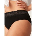 Modibodi Sensual Hi Waist Bikini Heavy-Overnight Black 12 M