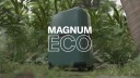 Samsonite Magnum ECO hard stor L koffert 75 cm 4 hjul Grønn