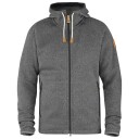 Fjellreven Men's Övik Fleece Hoodie Grå S Man