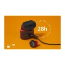 Philips TAA5508BK - True wireless-hodetelefoner med mikrofon - i øret - Bluetooth - aktiv støydemping - svart