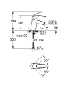 Grohe Eurosmart 32467002 Blandebatteri uten bunnventil