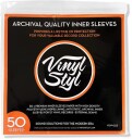 Vinyl Styl 12 Tommer Archival Inner Record Sleeves  50stk  Hvite