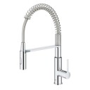 Grohe Get blandebatteri med roterbar kran (chrome)