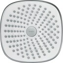 Hansgrohe Croma Select E Hodedusj 180 187x187 mm, 2jet, EcoSmart, Hvit/Krom