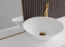 Scandtap Bathroom Concepts Solid R3 Ø402 mm, Hvit Matt