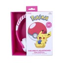 OTL Technologies Junior Headphones - Pokemon Pokeball Pink