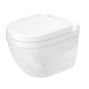 Duravit Starck 3 Compact Vegghengt toal. 360x485 mm. Hvit med WonderGliss