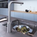 Grohe Minta SmartControl kjøkkenbatteri Med uttrekkbar tut, Supersteel