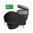 Hombli - Smart Outdoor Socket EU V2, Black