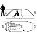 Nordisk Oppland 2 SI Tunneltelt 2-personer 3-sesongs
