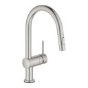 GROHE MINTA TOUCH ELEKTRONISK KJØKKENARMATUR M/UTTREKKBAR TUT SUPERSTEEL