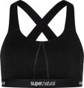 super.natural Women's Feel Good Bra XS, Jet Black