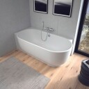 Duravit Luv Badekar m/panel 1850x950 mm, For venstre hjørne