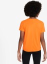 Nike Dri-Fit One Ss Training Top Junior Orange S (8-10)