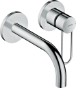 HANSGROHE AXOR UNO 165 VEGGMONTERT SERVANTARMATUR KROM