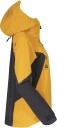 Bergans of Norway Y MountainLine Hybrid Softshell Jacket Dame Mango Yellow/Dark Shadow Grey L