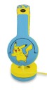 Pokemon Pokémon Pikachu Headset For Barn Maks. 85dB 3-7 år Blå / Gul