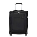 Samsonite D'Lite utvidbar kabinkoffert med 4 hjul 55 cm Svart