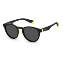 Polaroid Kids Sunglasses Black Yellow 20487271C45M9