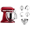 KitchenAid Artisan KSM175PSECA Rød Metallic