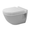 Duravit Starck 3 Vegghengt toalett 360x540 mm, Hvit med WonderGliss