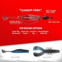 Rapala CrushCity Cleanup Craw jigg, 8,7 cm - GPCH