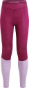 Icebreaker 125 Zoneknitmerino Thermal Leggings Dame Go Berry/Purple Gaze M