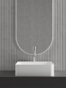 Scandtap Bathroom Concepts Solid S1 380x380 mm, Hvit Matt