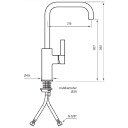 Tapwell Arm980 Svart Matt (TA-9423608)